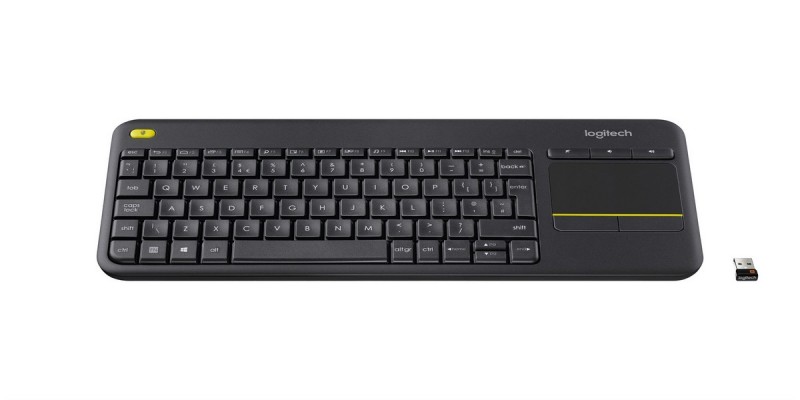 Teclado Italiano Logitech Wireless Touch Keyboard K400 Plus DARK ITA TOUCH