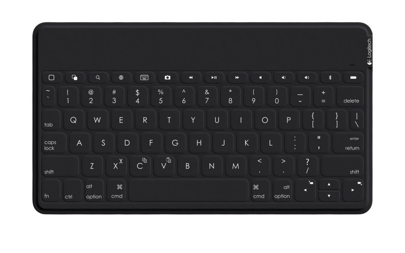 Teclado Italiano logitech Keys To Go Ultra Portable Keyboard for iPad BLACK ITA BT MEDITER FOR APPLE