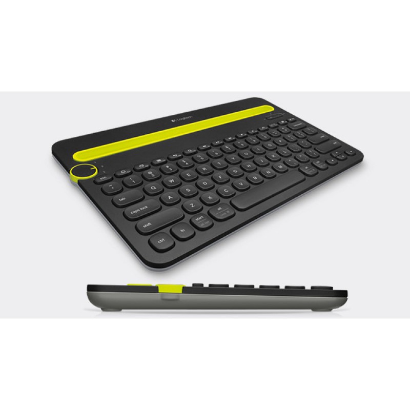 Teclado Italiano Logitech Bluetooth Multi Device Keyboard K480 BLACK ITA BT MEDITER Multi Device