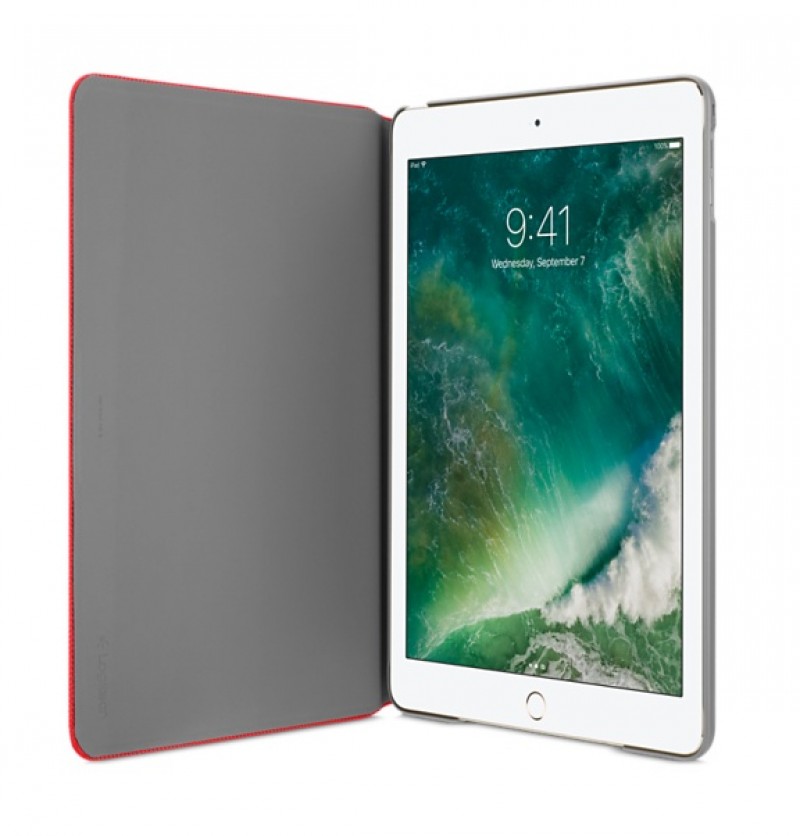 Hinge Flexible Case with Any-Angle Stand for iPad mini and Retina display RED