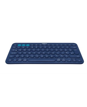 Teclado Ingles UK Logitech K380 Multi Device Bluetooth Keyboard BLUE UK BT INTNL