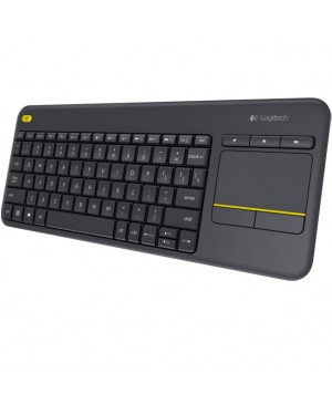 Teclado Turco Logitech Wireless Touch Keyboard K400 Plus DARK TUR 2.4GHZ INTNL