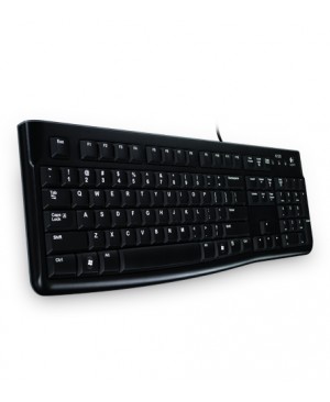 Teclado Ruso Logitech Keyboard K120 for Business BLK RUS USB EMEA