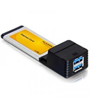 tarjeta adaptadora ExpressCard USB 3.0 permite agregar 2 puertos USB 3.0 a porta