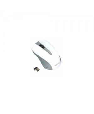 Ratón óptico inalámbrico 2.4 GHz receptor inalámbrico USB blanco