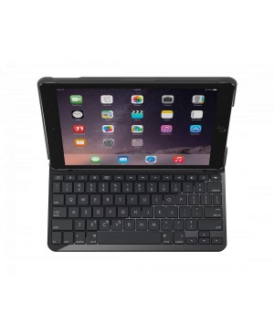 Teclado Logitech Español SLIM FOLIO Bluetooth keyboard for iPad (5th generation) CARBON BLACK ESP BT