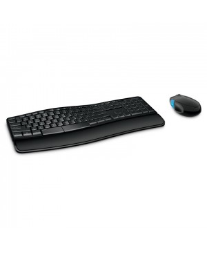 Teclado Español Microsoft L3V-00011 Pack de teclado y ratón (RF inalámbrico USB) negro QWERTY